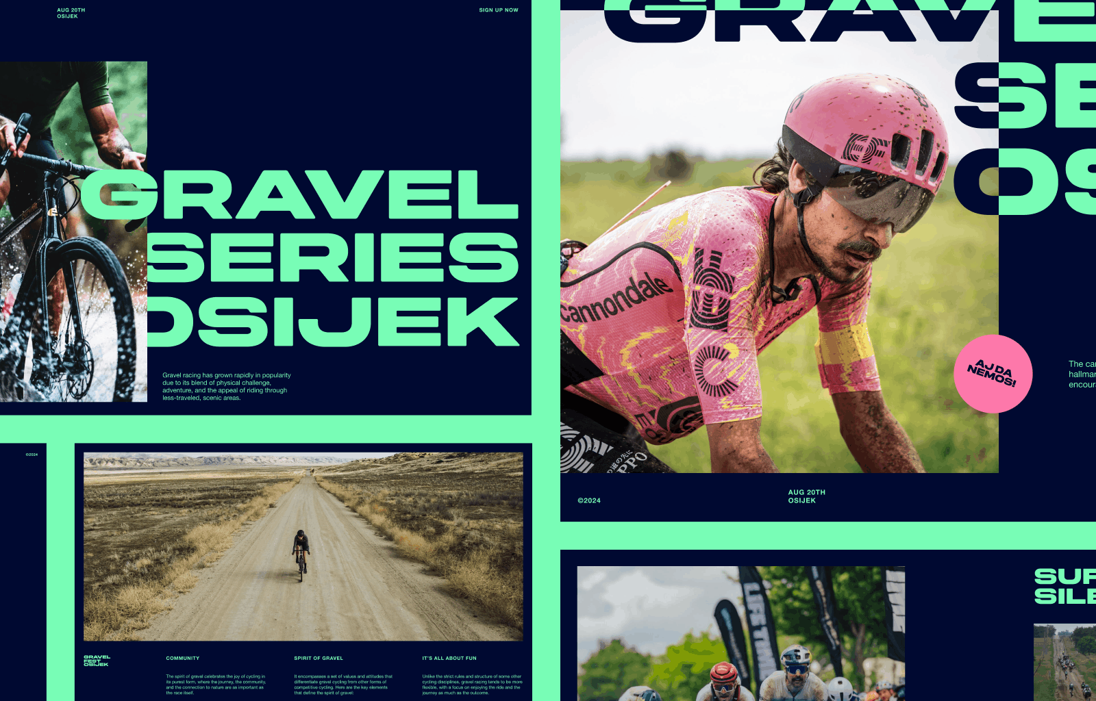 grvl.series/// 2010 3d animation bk osijek branding clean croatia cycling graphic design gravel hi contrast logo minimal motion graphics osijek typography ui ui design unbound