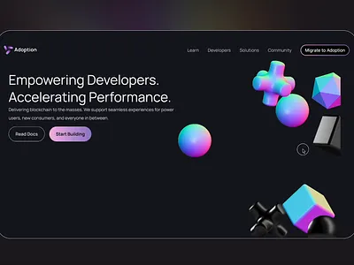 Live Hero Section 3d animation art direction blockchain branding crypto graphic design logo motion graphics ui ux web3