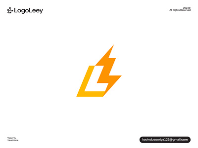 L + Lighting Bolt Logo active ware logo ai logo app logo bolt logo brand designer branding business logo design electric logo graphic designer l logo letter l lighting bolt logo logo logo designer minimal logo minimalist logo modern logo sport logo tech logo