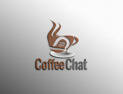 Coffee Chat Logo Design branding business logo chat logo coffee chat logo company logo creative logo design graphic design graphic designer illustration logo logo design logo designer logo designing unique logo vector design