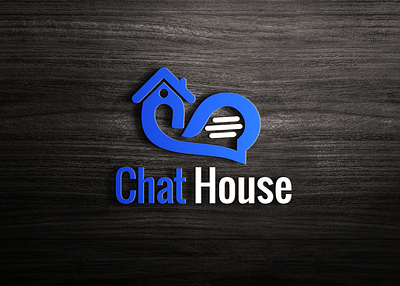 Chat House Logo Designing branding chat house logo design chat logo design creative logo designer design graphic design graphics designer house logo design illustration logo logo creator logo designer logo designing logo designing service logo maker professional logo designer