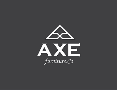 Axe, furniture company brand design branding design furniture company graphic design illustration logo vector