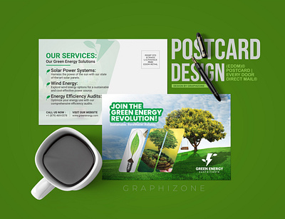 Postcard Design/ Eddm Postcard Design/ Green Energy Eddm 2024 postcard banner design banners business postcard corporate postcard digital postcard eddm eddm design eddm maliing postcard green energy postcard mailing postcard modern postcard natural banner natural postcard new postcard postcard postcard banner postcard design trending postcard design