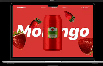 Juice Fresh animation graphic design juice ui ui design ux ux design