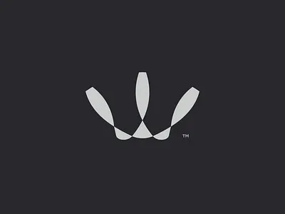 Crown Logo ‧ Serenity branding crown data futuristic king logoforsale monogram queen readymade