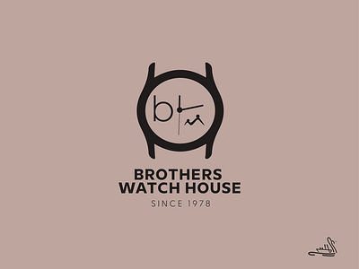 Logo for Brothers Watch House branding corporate design graphic design illustration logo logo design presentation ux stalin