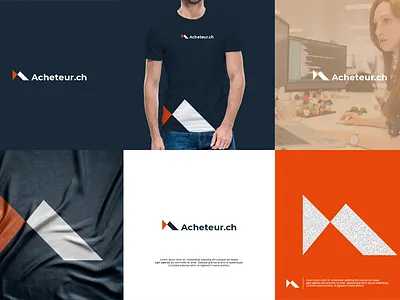 Acheteur.ch 3d branding graphic design logo motion graphics ui