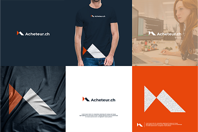 Acheteur.ch 3d branding graphic design logo motion graphics ui