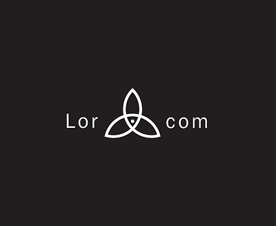 Lor.com, tech company brand design branding graphic design illustration logo tech company vector