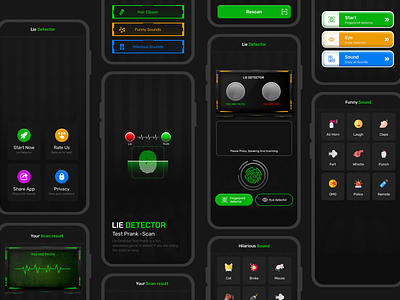 Lie Detector App UI ui