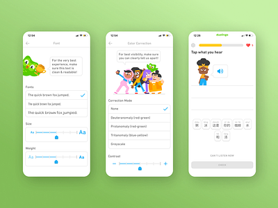 Duolingo Accessibility Redesign accessibility case study redesign