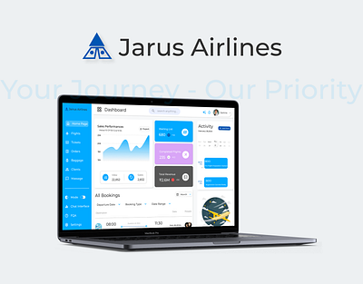 Jarus Airlines Dashboard UX/UI Design airlinedashboard creativedesign dashboarddesign designinspiration designshowcase dribbble interfacedesign jarusairlines uidesign userexperience uxdesign webdesign