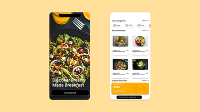 Food ordering app 100daysofui appdesign foodorderingapp interactiondesign uidesign uxdesign