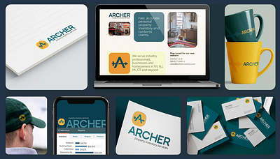 Archer Inventory branding graphic design logo