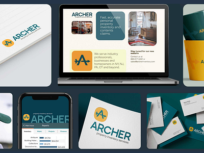 Archer Inventory branding graphic design logo