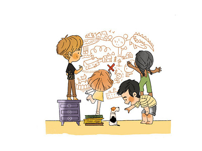 Children's book illustration animation childrensbook digitalart drawing illustration