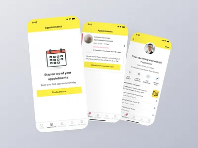 Up coming Appointment Mobile App Ui app appintment ui appointmant interface appointment dashboard appointment details appointment layout appointment option appointment page appointment setting appointment setup appointment widget design screen ui up comming appointment up comming appointment secrren up comming appointment ui up comming design up comming ui upcomming screen