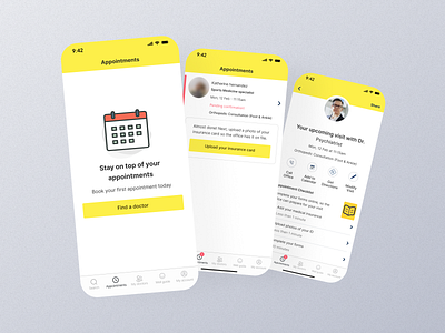 Up coming Appointment Mobile App Ui app appintment ui appointmant interface appointment dashboard appointment details appointment layout appointment option appointment page appointment setting appointment setup appointment widget design screen ui up comming appointment up comming appointment secrren up comming appointment ui up comming design up comming ui upcomming screen