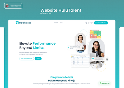 HuluTalent admin modern notion workspace