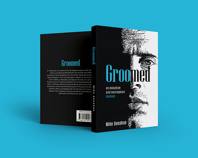 Groomed Book Cover 99 book cover amazon book cover biography biography book book bundle book cover book cover design creative design graphic design groomed book kdpo book cover kindle dyrect publishing men face minimal book minimal design modern book cover professional design sexual predators young adult