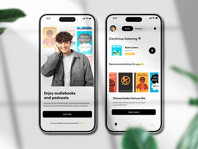 Audio Books App Design📚 appconcept audiobooks books creativedesign digitaldesign educationaltechnology educationapp mobileappdesign mobileui podcasts uiux uiuxdesign userexperience userinterface visualdesign