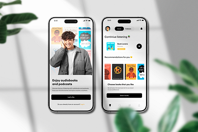 Audio Books App Design📚 appconcept audiobooks books creativedesign digitaldesign educationaltechnology educationapp mobileappdesign mobileui podcasts uiux uiuxdesign userexperience userinterface visualdesign