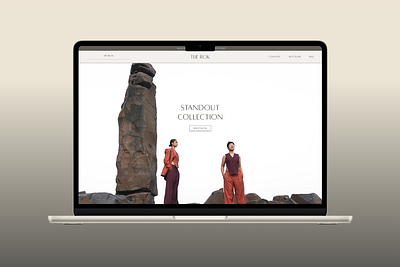 Women's Premium Clothing Website - Landing Page design ecommerce fashion figma landing page ui uiux ux web web design