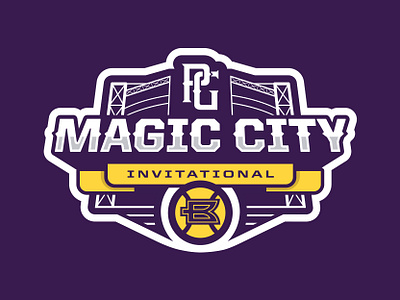 Magic City Invitational branding design fastpitch fun graphic design illustration logo social softball touney tournament vector