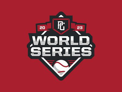 World Series baseball branding design fun graphic design illustration logo social tournament tourney vector