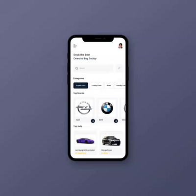 App ui/ux animation ui