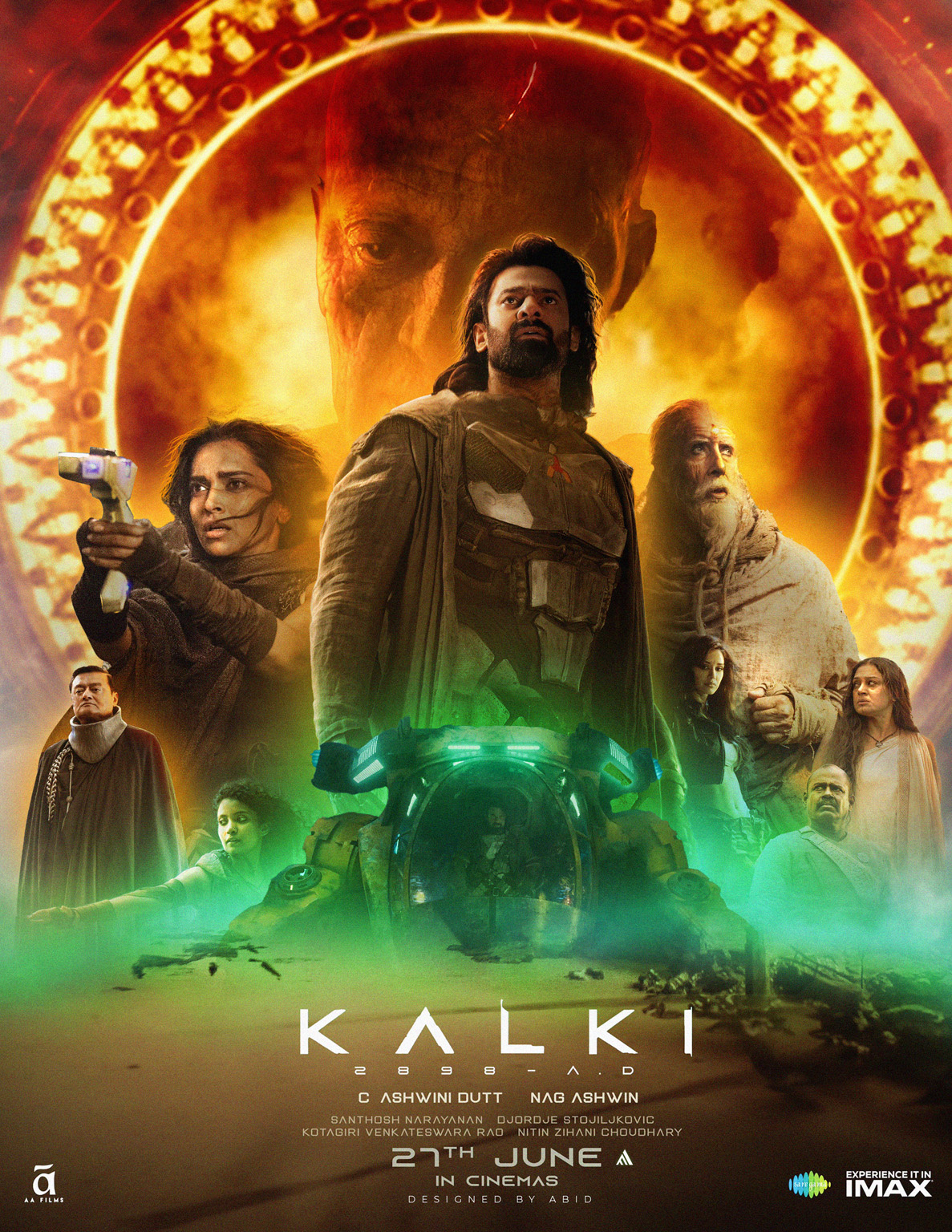 Kalki 2898 AD Fanmade Poster Design concept art kalki kalki poster movie poster photoshop poster design