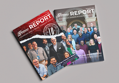 Annual Report Magazine design magazine