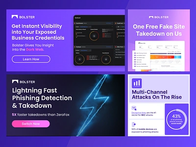 LinkedIn Ads & Landing Pages // Bolster ai cro graphic design landing page social ads