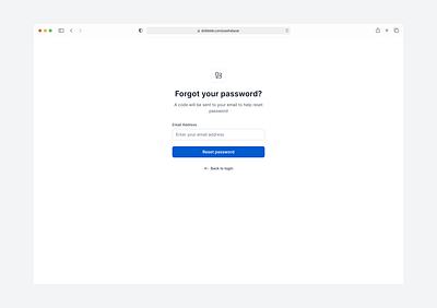 Forgot Password screens authentication screens forgot password ui ux ux design web design
