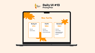 Daily UI#13 - Pricing Plan design festival pricing plan ui ux