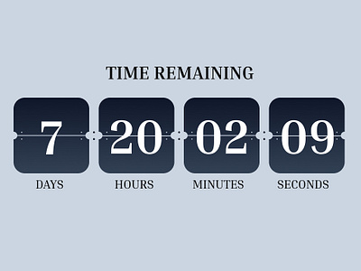 Countdown Timer Design countdown timer dailyui design figma ui ui design ui ux design ux