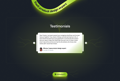 Testimonial design saas dark client feedback design darkmode design design minimal saas minuiux product design saad product design expert saas dark mode saas designer saas expert saas product design saas testimonial testimonial design ui upwork user experience ux uxui designer