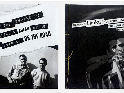 Beatnik series: Kerouac’s Book-object book book object design editorial experimental