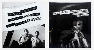 Beatnik series: Kerouac’s Book-object book book object design editorial experimental
