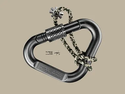 3D Clip Hook 3d adventure blender cgi climbing clip cycles czajka hook render