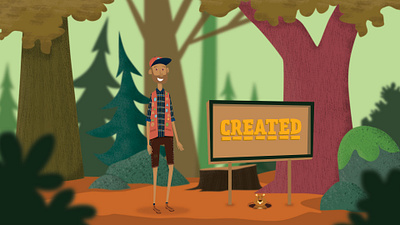 Concept Art character design forest illustration illustrator show pitch youtube art youtube kids