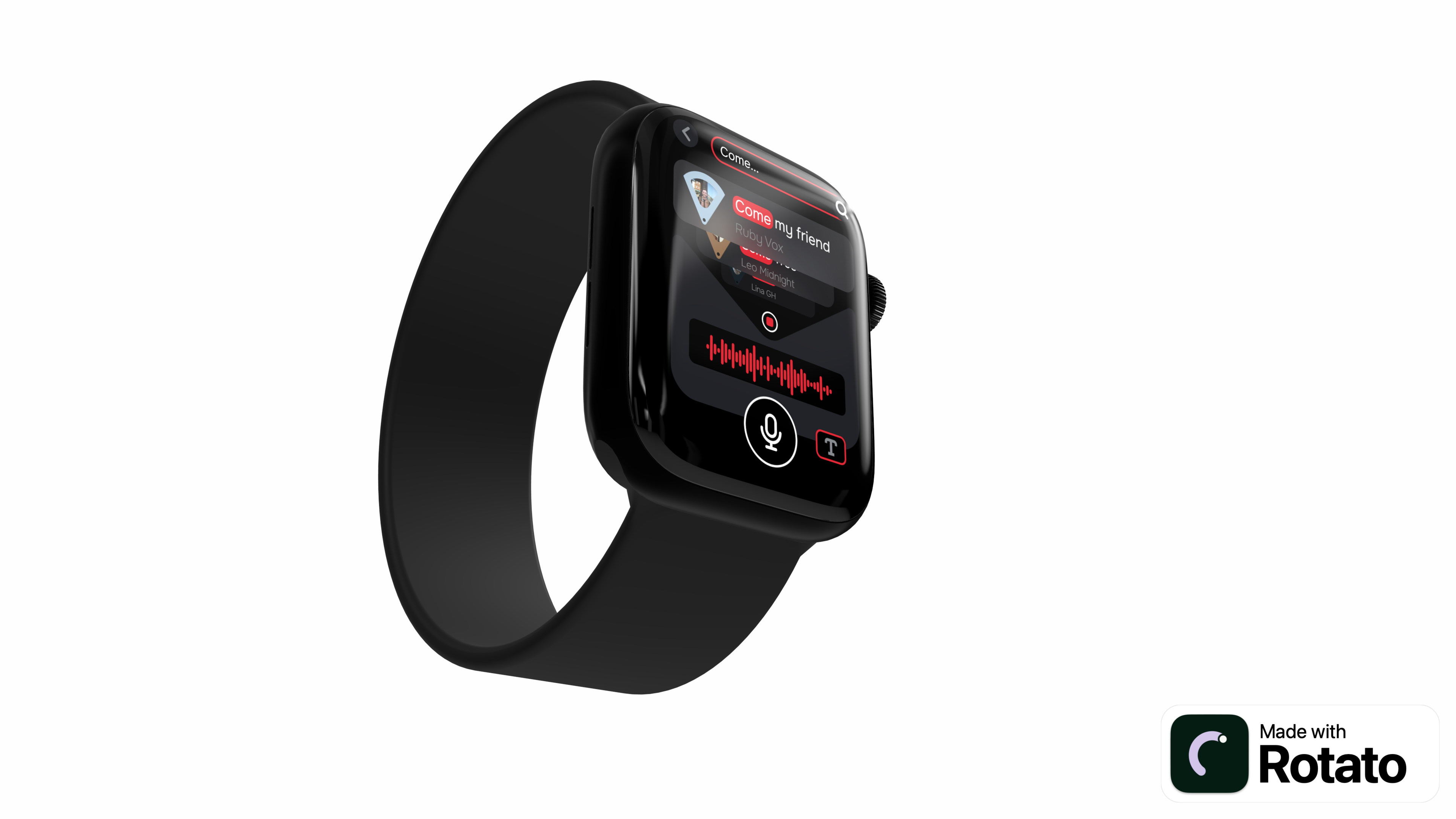 UX/UI Design for a Music App on Apple Watch design figma ui ux