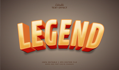 Text Effect Legend 3d branding logo text effect throne