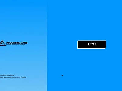 Algoseed Labs - Development Agency Website Opening Animation agency animation branding design figma graphic design identity interaction interaction design motion graphics prototype ui ux web design website