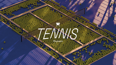 Try - Tennis 3D Ilustration 3d branding design graphic design illustration logo typography vector
