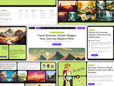 Travel Agency Website Design agency design agency landing page design design figma design figma uiux landing page design travel agency travel agency landing page ux design web web ui design web ui designer website design website designer