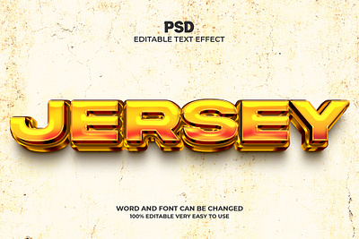 Jersey 3D Editable Text Effect Style 3d dream 3d 3d psd text 3d text effect action design effect headline jersey 3d editable text effect jersey text effect new action psd action psd text effect text effect text style