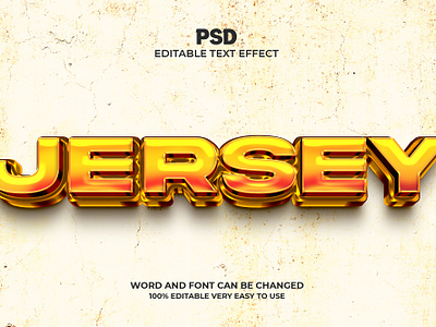 Jersey 3D Editable Text Effect Style 3d dream 3d 3d psd text 3d text effect action design effect headline jersey 3d editable text effect jersey text effect new action psd action psd text effect text effect text style