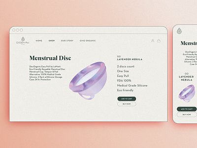 Menstrual Disc Branding