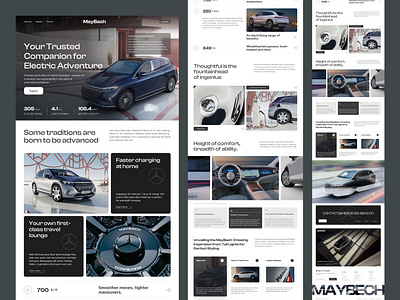 Mercedes Benz Car Website branding car car shop car website homepage ismailnahid landingpage maybech mercedes mercedesbenz online car shop ui uiux web design website website design